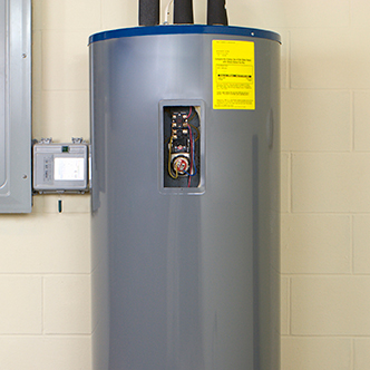 A hot water heater